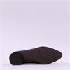 Wonders Alondra Block Heel Link Loafer - Black Leather